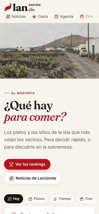 Lanzarotelandia en el móvil