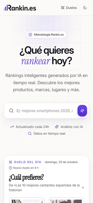 Rankin en el móvil