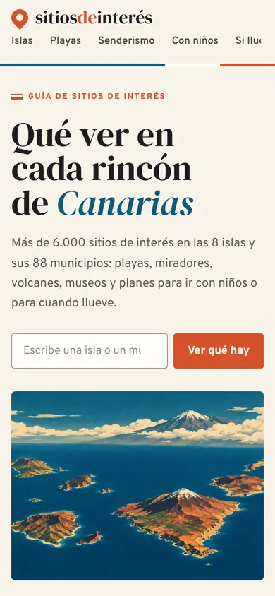 Sitios de Interés en el móvil